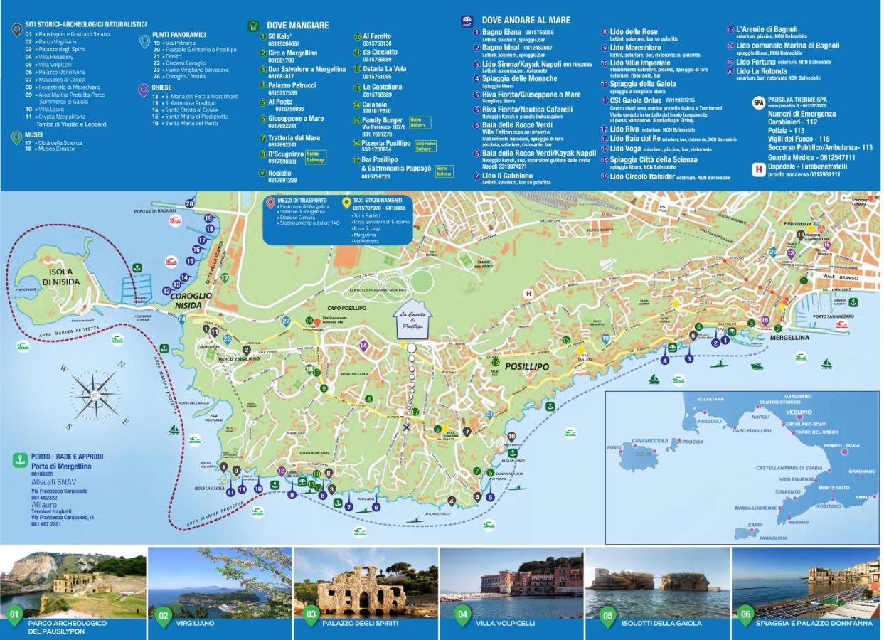 La Casetta Di Posillipo 那不勒斯 外观 照片